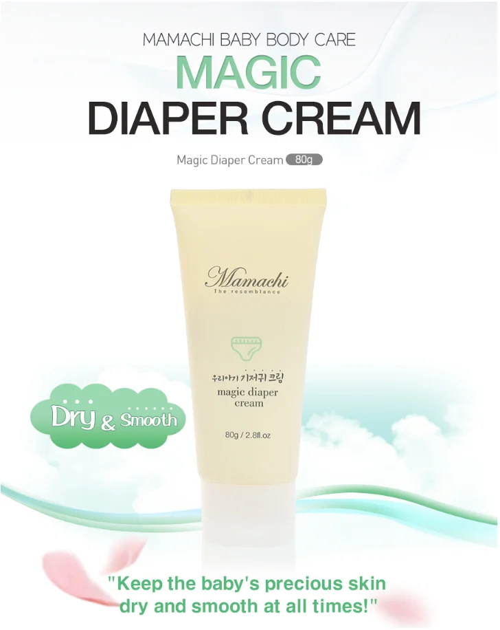 Mamachi Baby Magic Diaper Cream Body Skincare Dry Smooth Skin