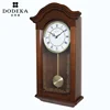Regulator music wooden wall clock with pendulum