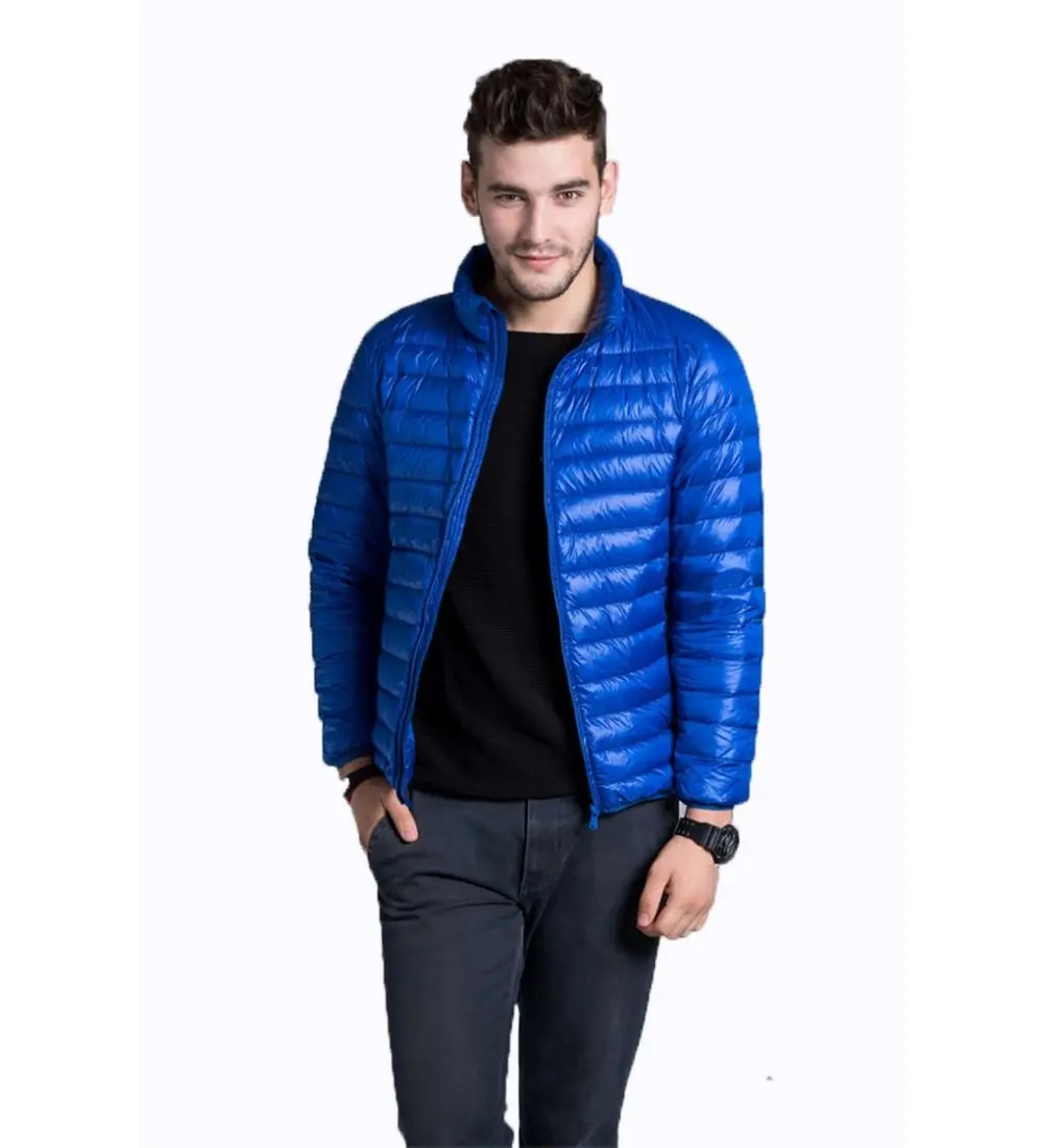 Men's Navy Blue Winter Down Jacket Men's Jackets Plus Size Buy High