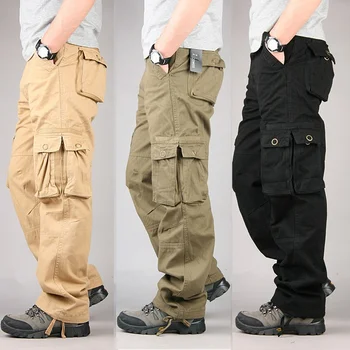 beige cargo pants men