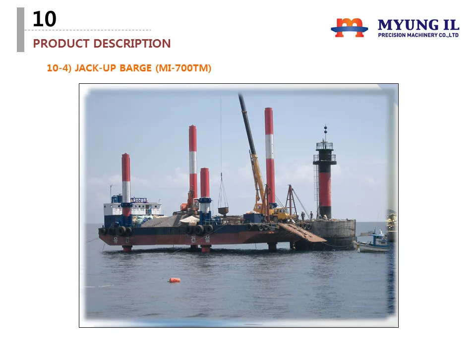 
250T Modular type jack-up barge 