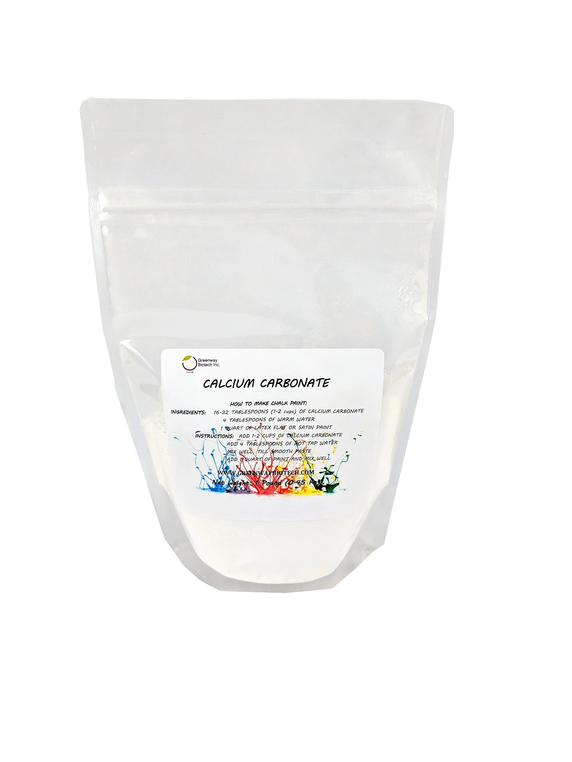 Mold Paint Additive Find Deals On Line At Get Quotations Calcium Carbonate Powder Greenway Biotech Brand Chalk Paint Additive Limestone Rock Dust Very