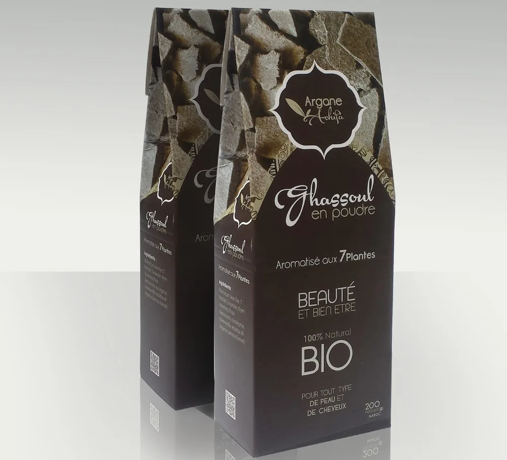 
Rhassoul Ghassoul Lava Clay for Body & Hair & Skin Care - Pure & Premium grade 