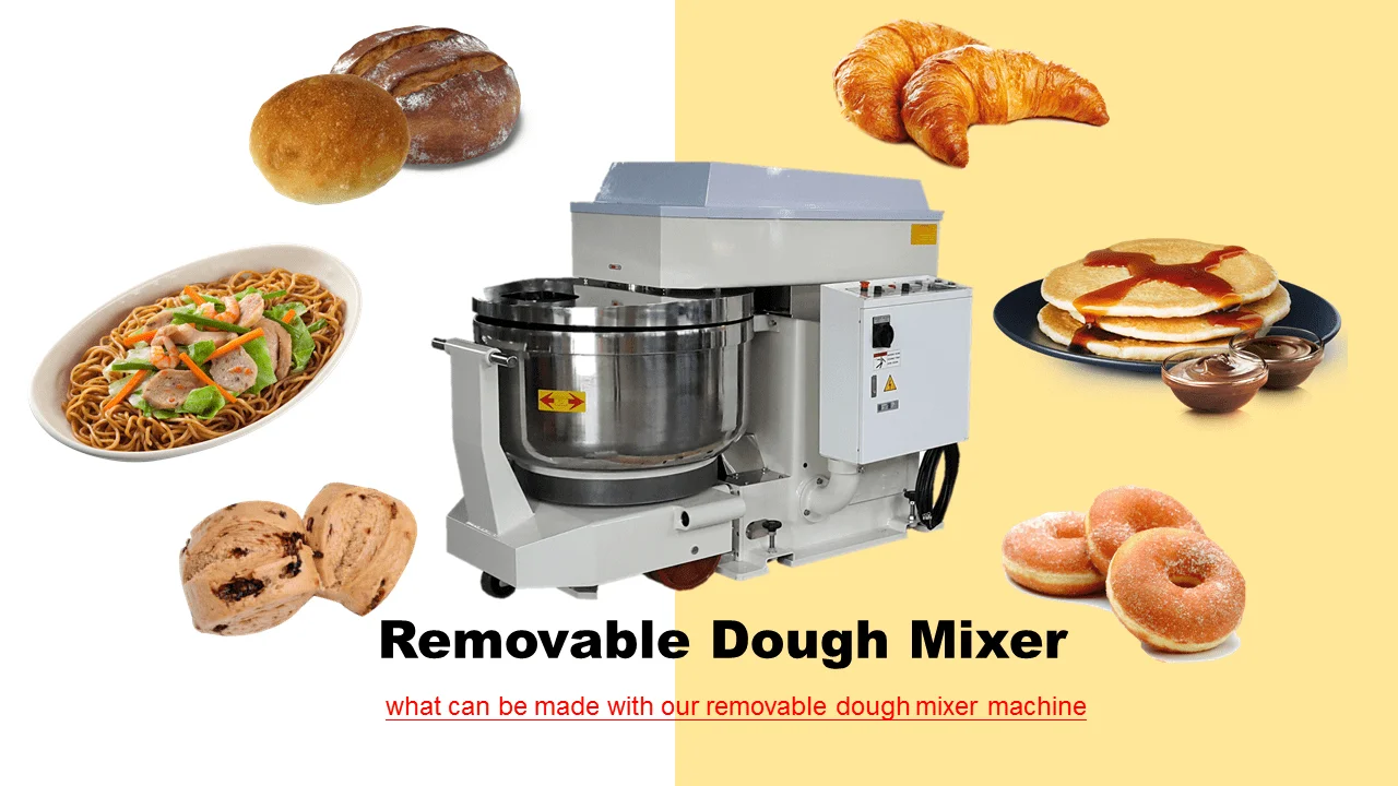 12kg 30L Electric Spiral Dough Mixer, Commercial Flour Dough Kneader For Bakery