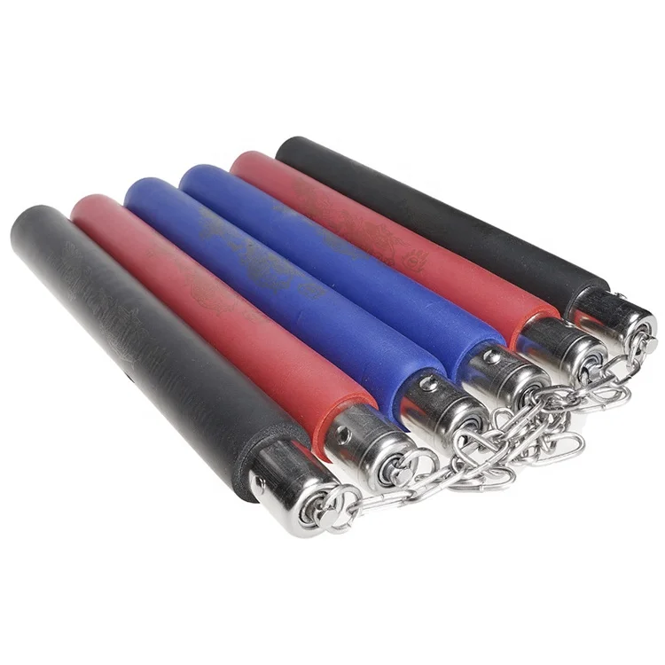 

Manufacturers Supply Kung fu Foam nunchakus with sponge handle, Black, yellow, red, blue,many colors