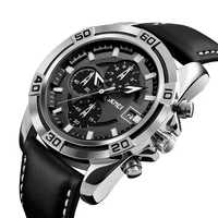 

SKMEI most popular fashion 9156 men's watches leather strap herenhorloges orologi da uomo