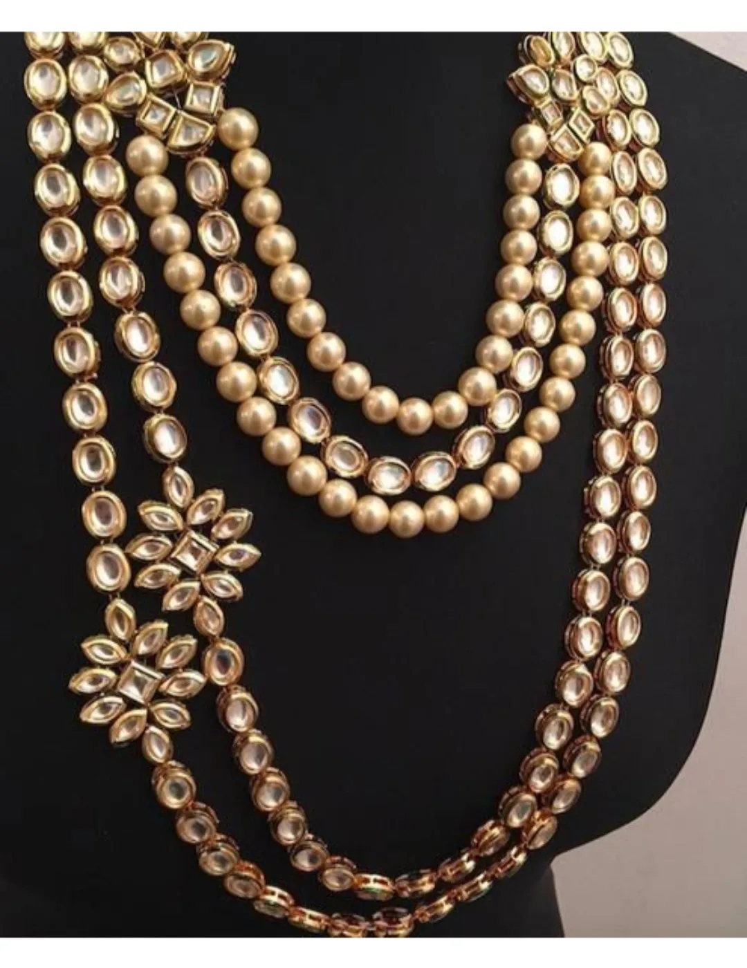 Artificial Kundan Bridal Jewellery Sets - Buy Designer Necklace Set ...