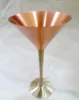100% COPPER CHAMPAGNE FLUTES WITH BRASS STEM, WINE CUP, GOBLET, GLASS