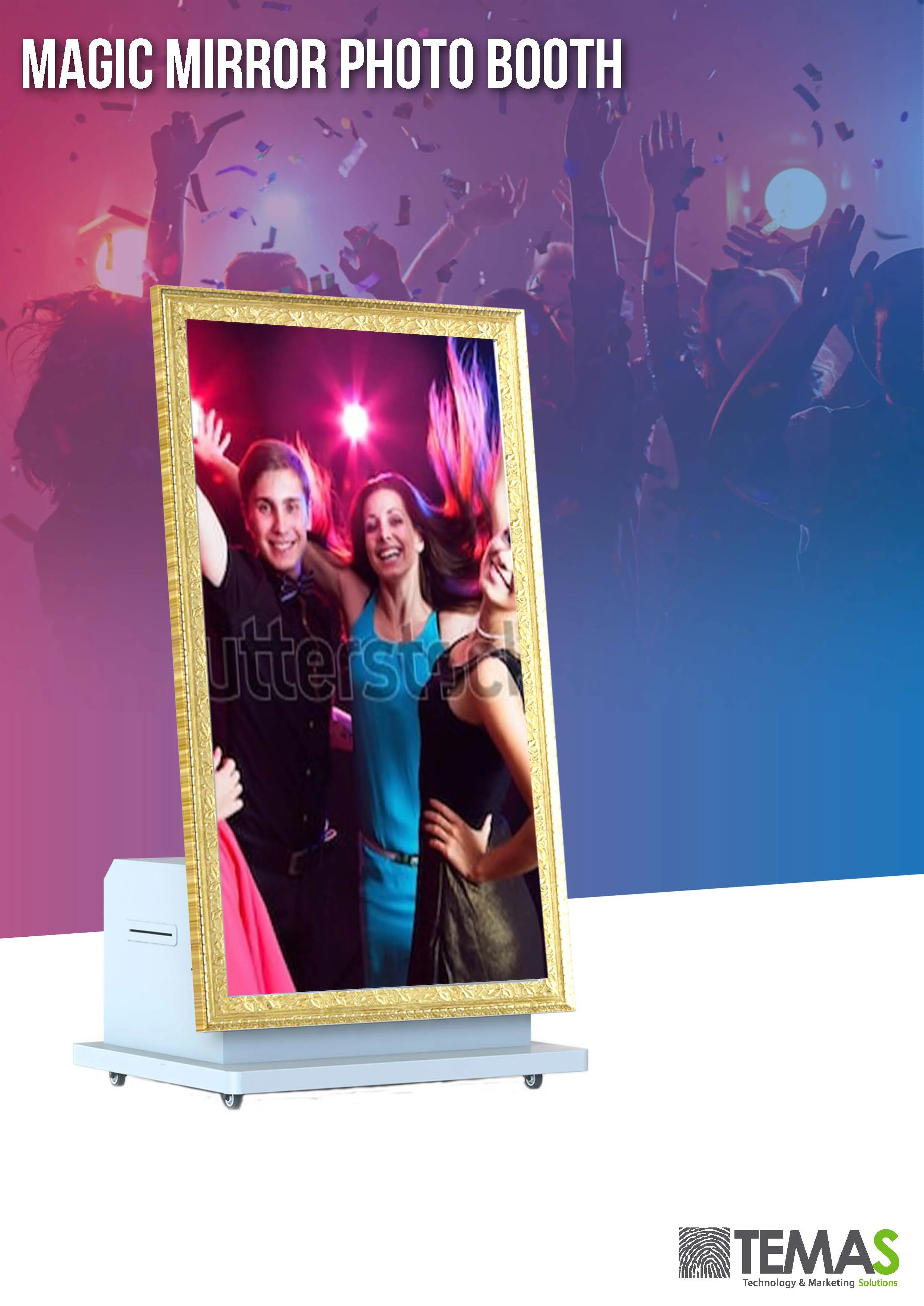 Magic Mirror Photo Booth 65" Interactive Touch