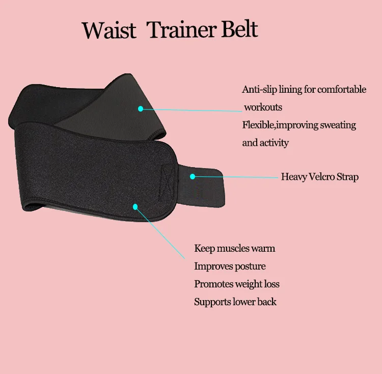 Fashionable Waist Trimmer Belt Waist Trainer Slimming Waist Support