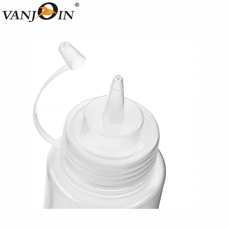 16 Ounces Plastic Squeeze Bottles,7 Pack Condiment Squirt Bottles With