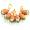 12pcs Hanging Decoration Paper Mache Egg Hanging Ornaments Easter