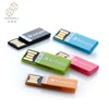 Mini plastic case book marker USB 2.0 pen Drive custom logo print real capacity