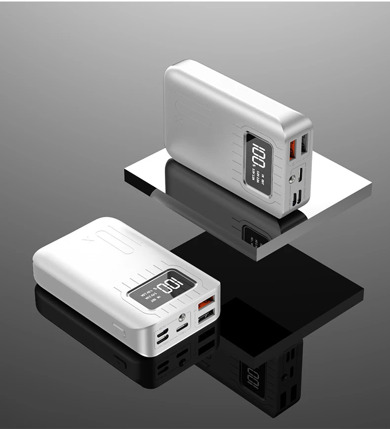 2020 hot LOGO KD-261 Mini 10000mAh 3 Inputs & 2 Outputs Mobile Charger High Quality Free LOGO Customized Power Bank - ANKUX.COM