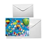 Plastic 3D Printing Card, 3D Lenticular Greeting Card Merry Christmas