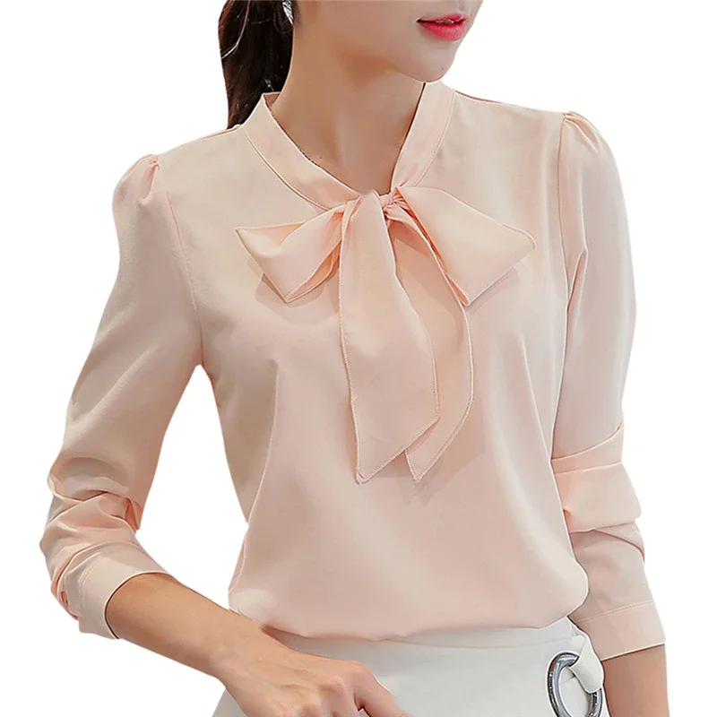 Women Blouses 2019 Office  Elegant Feminine blouses ladies tops blusa feminine Camiseta Mujer