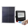 Factory Price 60wat 3000K 4500K 6500K ip65 dimmable Daylight 60w Sensor flood light solar with remote control