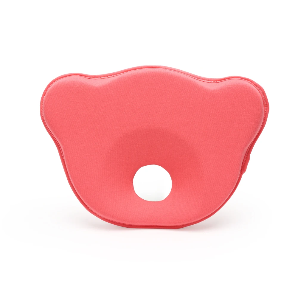 100 Organic Hypoallergenic Bear Shape Infant Baby Pillow For Babies