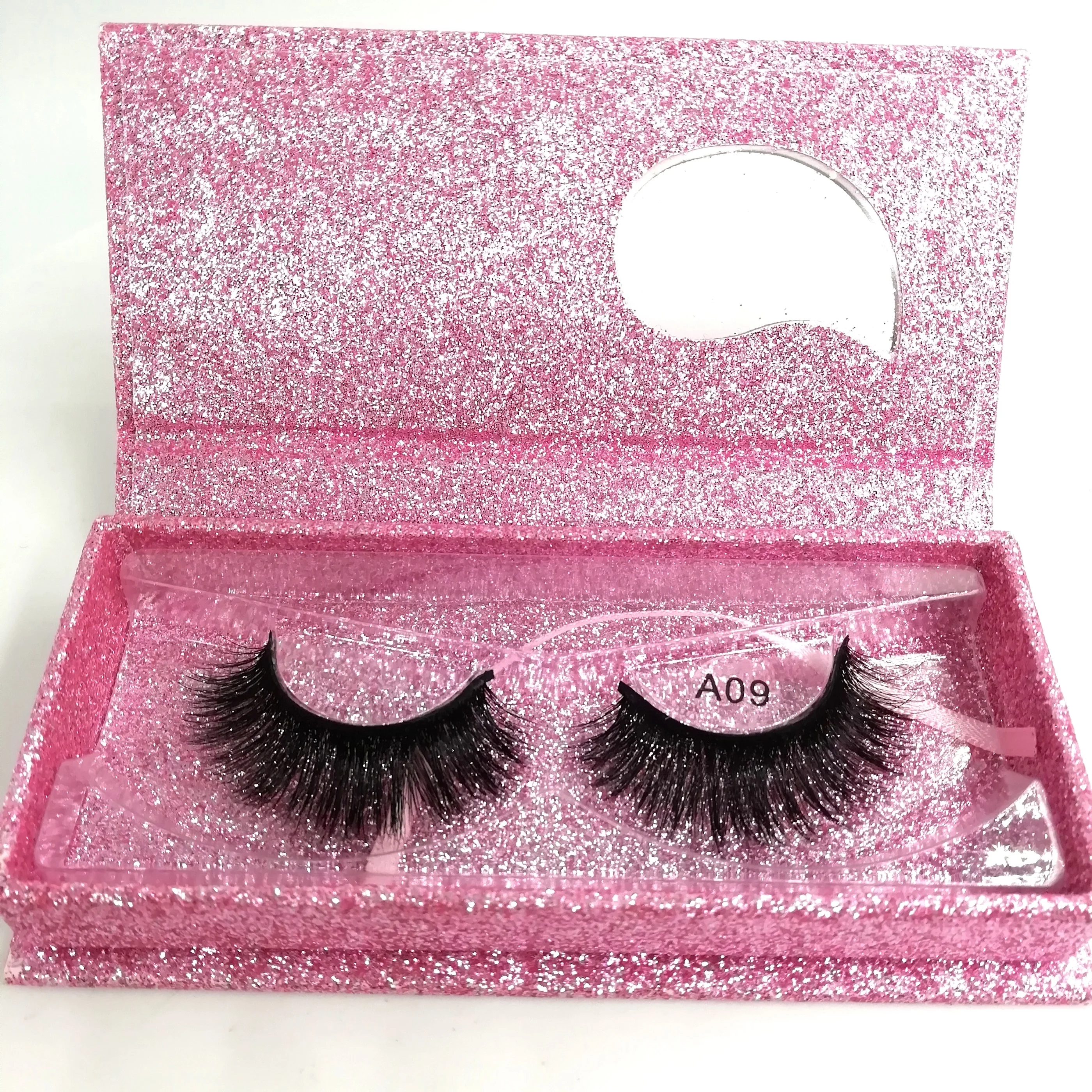 

lashes3d factory wholesale 3d mink eyelashes 25mm faux eyelashes, Black