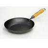 28 cm RIVER LIGHT/Nitrided iron Stainless Steel Japanee frying pans wooden Handle