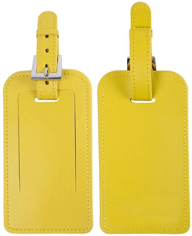 New Fashion Bag Tag Unique Name Tags With Leather Hanger New Fashion Bag Tag Unique Name Tags