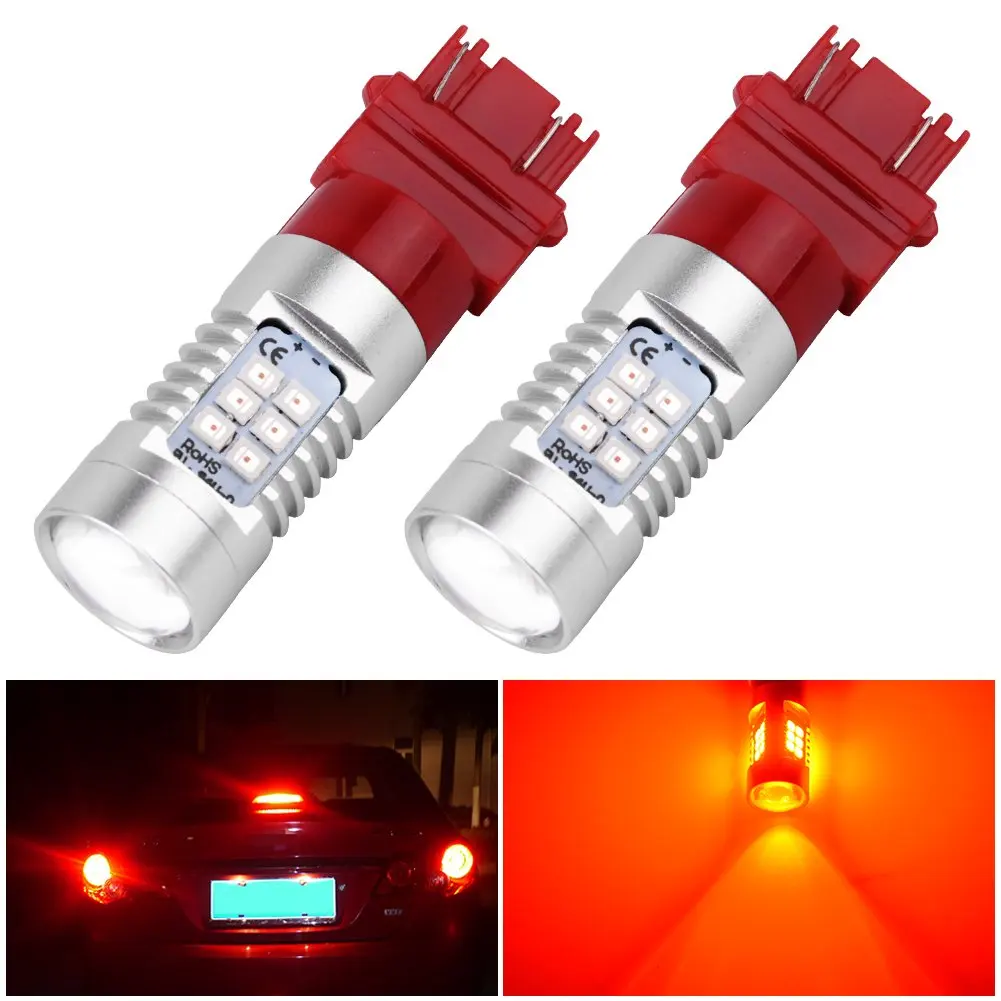 Corner Light and Backup Lights One Pair 3157 WHITE 48 LED Light /12V / Turn Signal Light Tail