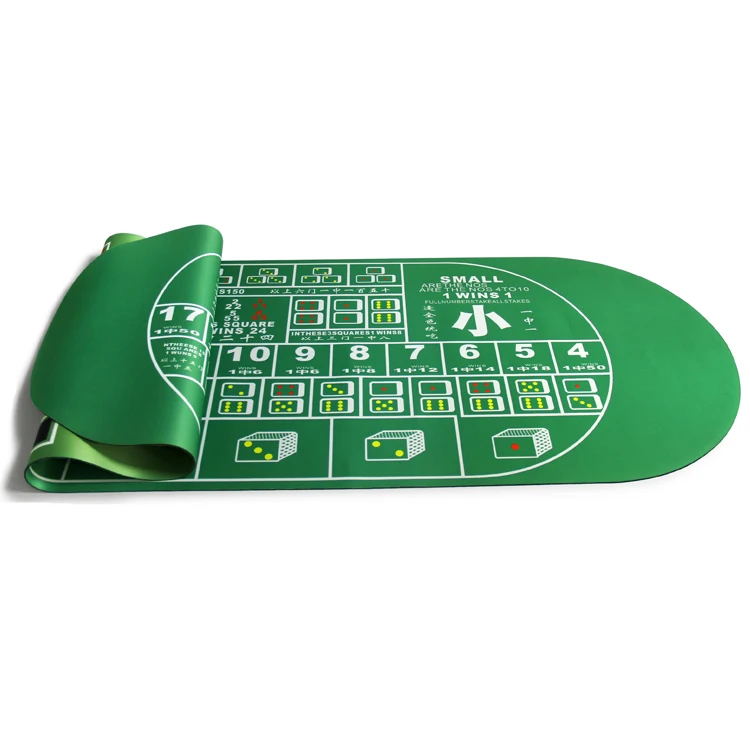 New Hot Sell Eco Friendly Customize Gambling Table Mats Poker Table