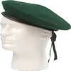 New Military Jordan 100% Wool green with green lining Beret army desert combat berets