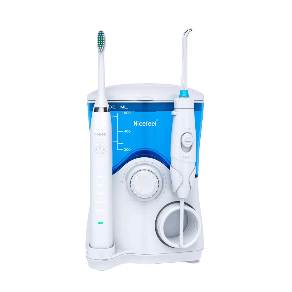 

FC163 NICEFEEL Oral Healthcare Water Flosser and Sonic Electric Toothbrush Combo