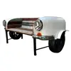 indian vintage car bonat industrial sofa on wheels rustic finish car sofa