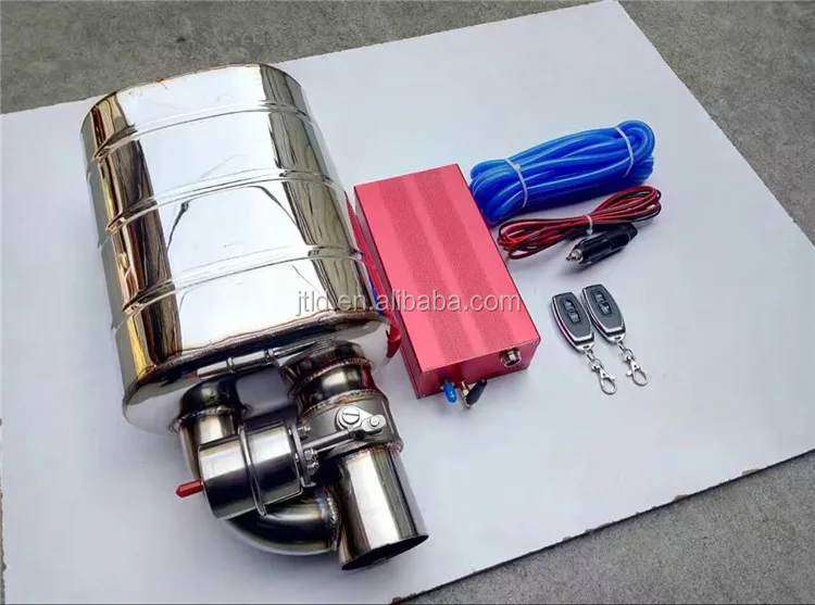 Car Exhaust Muffler With Electronic Remote Control Valve Buy Muffler