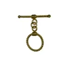 Wholesale Gold Plated Sterling Silver Toggle Clasps