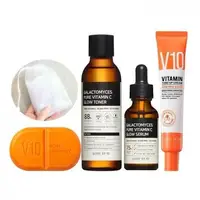 

Skin Care SomebyMI Galactomyces VITAMIN C Serum From Korea TRIO Galactomyces Toner V10 Soap SET