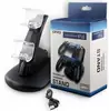 PS4 Controller Charger USB Charging Docking Station ps4 charging Stand with LED Lights for PS4 controller