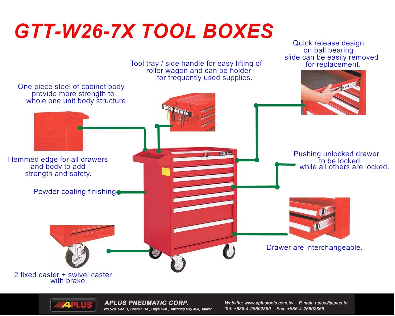 tool box GTT-W26-7X