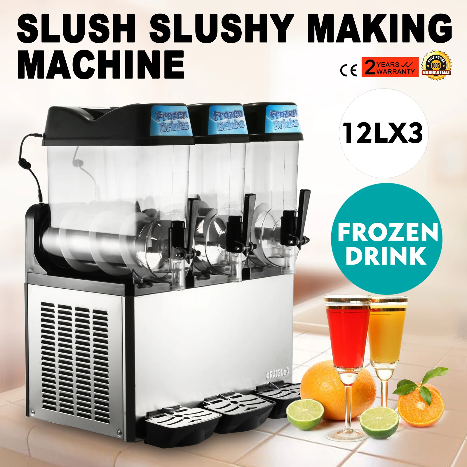 36l Commercial Slush Machine For Sale 1 Year Warranty Buy Slush Maker