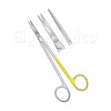Metzenbaum dissecting scissors, 5 3/4", straight & curved blades, blunt tips, ring handle and