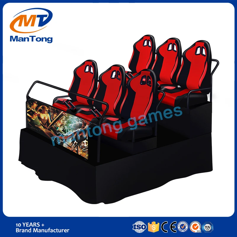 Professional Home Theater Virtual Reality Chair Game 7D Cinema Simulator For Amusement Park