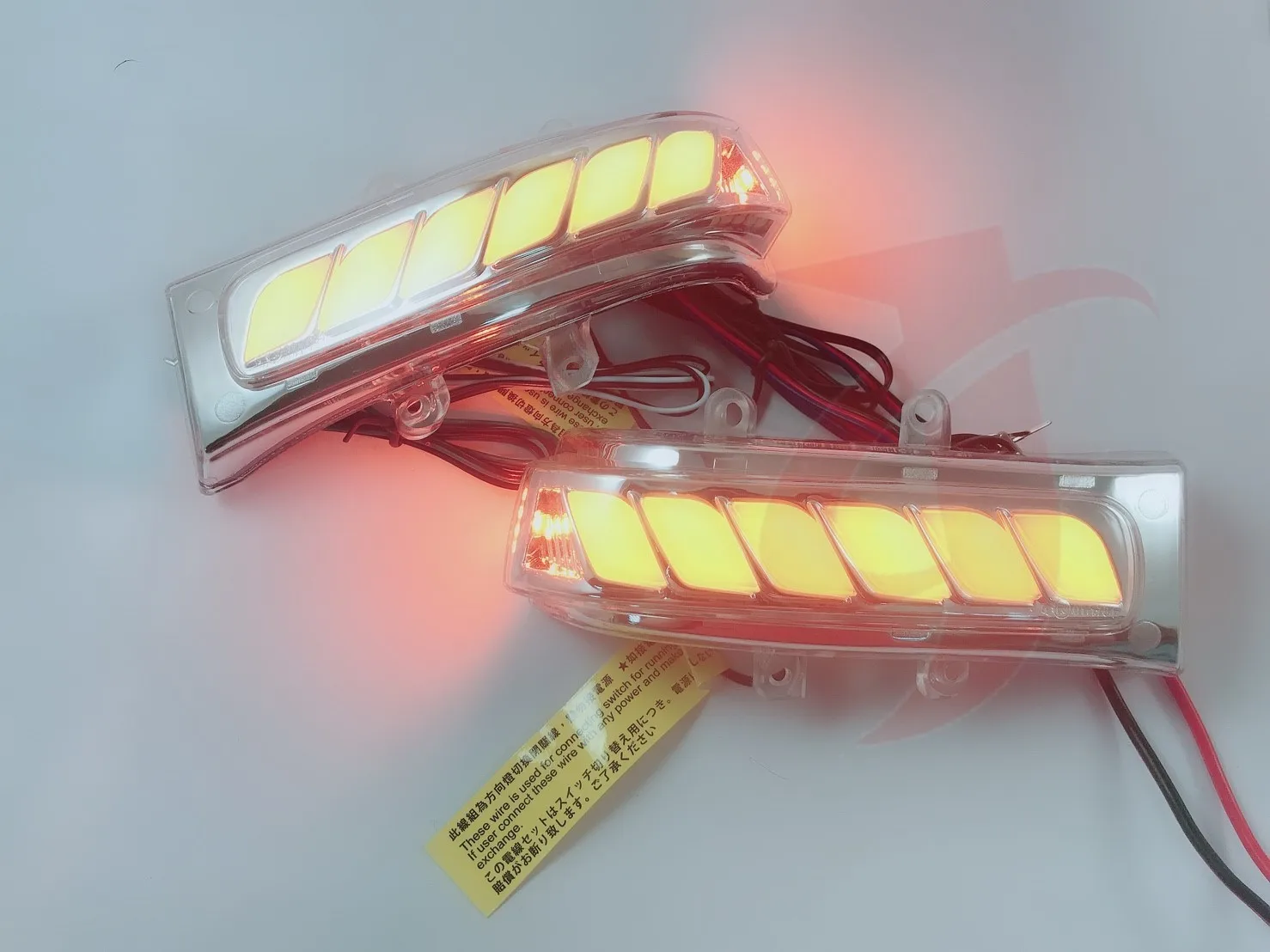 Car Accessories Sequential Led Side Light For Toyota Preiva/rav4/highlander/estima/vanguard/voxy