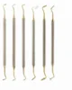 Dental Instruments Set of 6 Pieces Plated Point Composite Filling Scalars