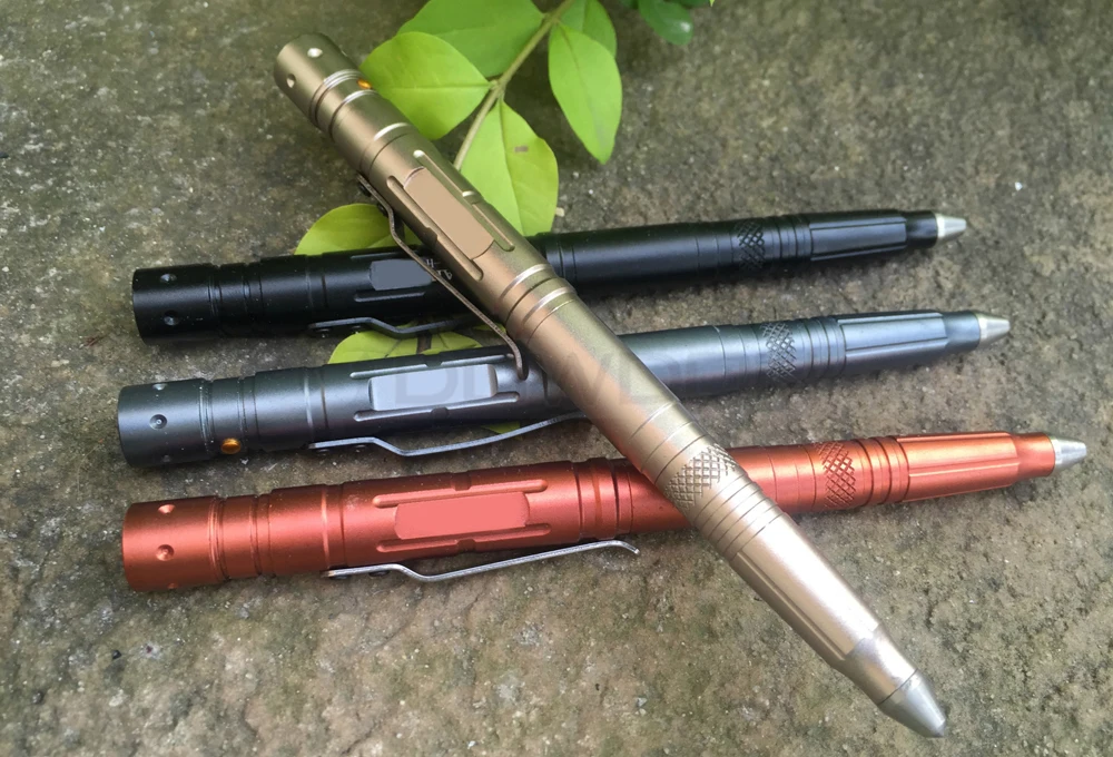 alloy 10 hour working nichia led tactical pen defense self