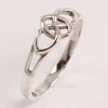 Pure 925 Sterling Silver Jewelry PLAIN No Stone Pretty Celtic Knot Ring All Size ! Manufacturer