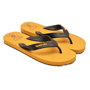 brown rubber flip flops