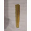 Long triangle-shaped design yellow horn comb, traditional design of comb now on stock for sale