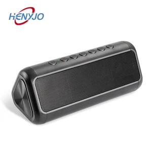 12W Stereo Subwoofer Waterproof Solar Power Bank Speaker