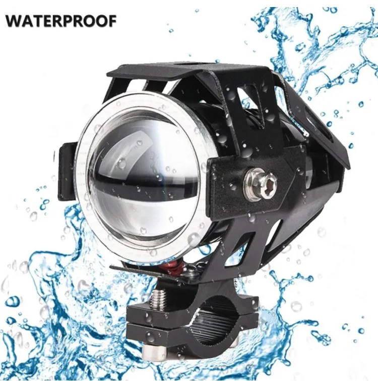 
10W 12V-80V U7 Motorcycle Headlight Motorbike 3000LM Motor Spotlight Motorbike led U7 Driving car Fog Spot Head Light Lamp 