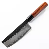 

Grandsharp Handmade Nakiri Knife 3 layers Japanese AUS10 steel Kitchen Knives ECO Friendly Chef Cooking Tools Vegetables Slice