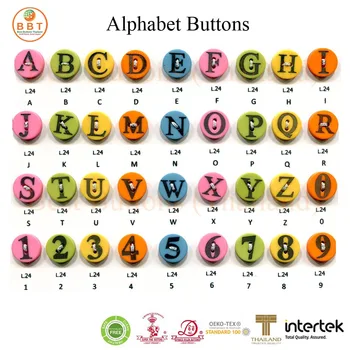 alphabet buttons for sale