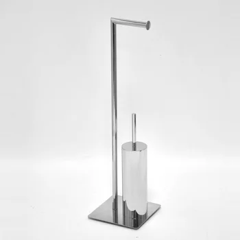 Free Standing Chrome Tall Toilet Paper Holder - Buy Tall ...