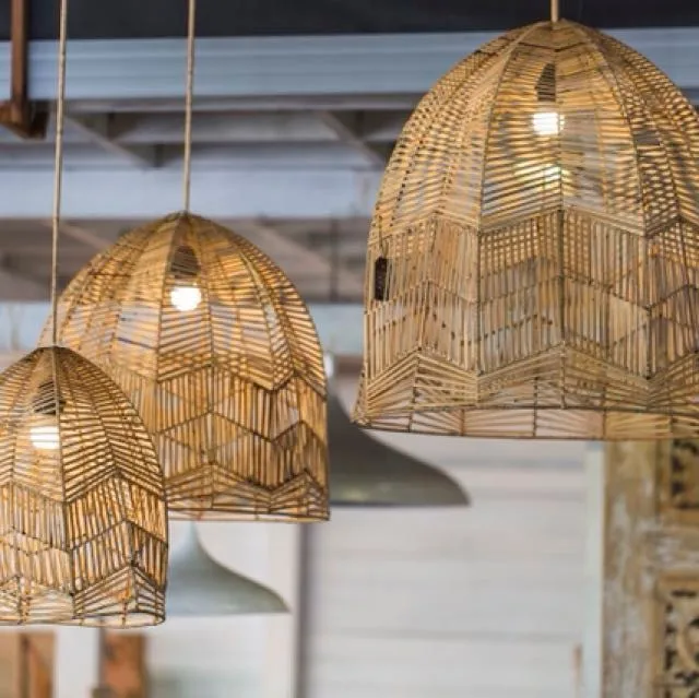 Cheap products high quality lamp cover rattan lampshade home decor